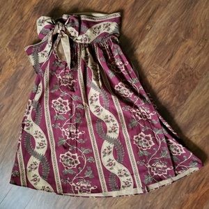 Ralph Lauren all Cotton Fall Wrap Skirt